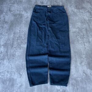 Vintage Y2K Loose Fit Dark Teal Grunge Opium Essential Pants